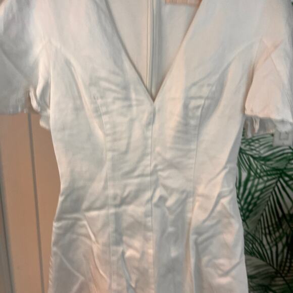 Keepsake The Label Ivory Magnetic Sleeve Mini Dress XS - Picture 3 of 11